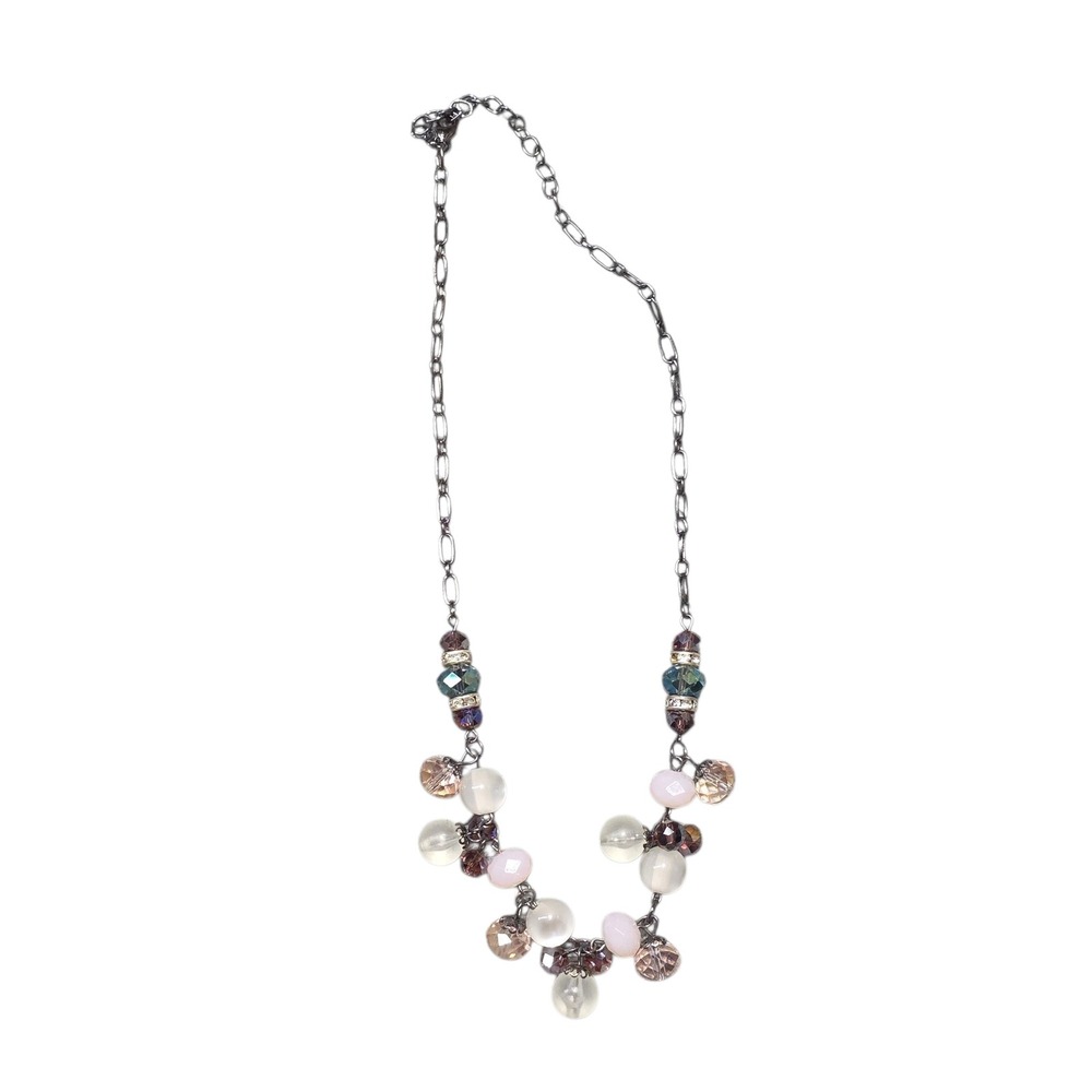 Beaded Statement Necklace Fashion Jewelry Elegant Party Chain